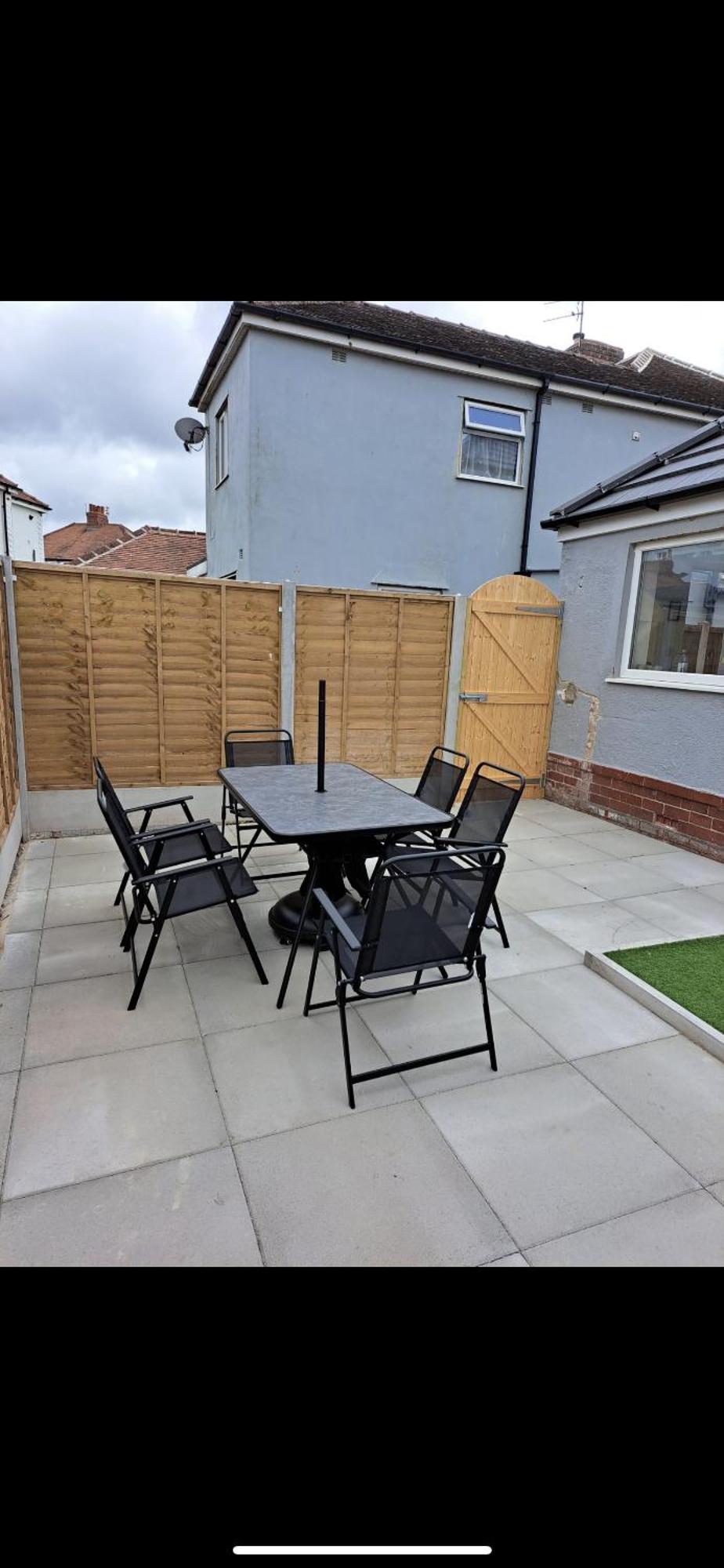Wave Stays - Ground Floor Apartment - Outside Seating Area Cleveleys Esterno foto