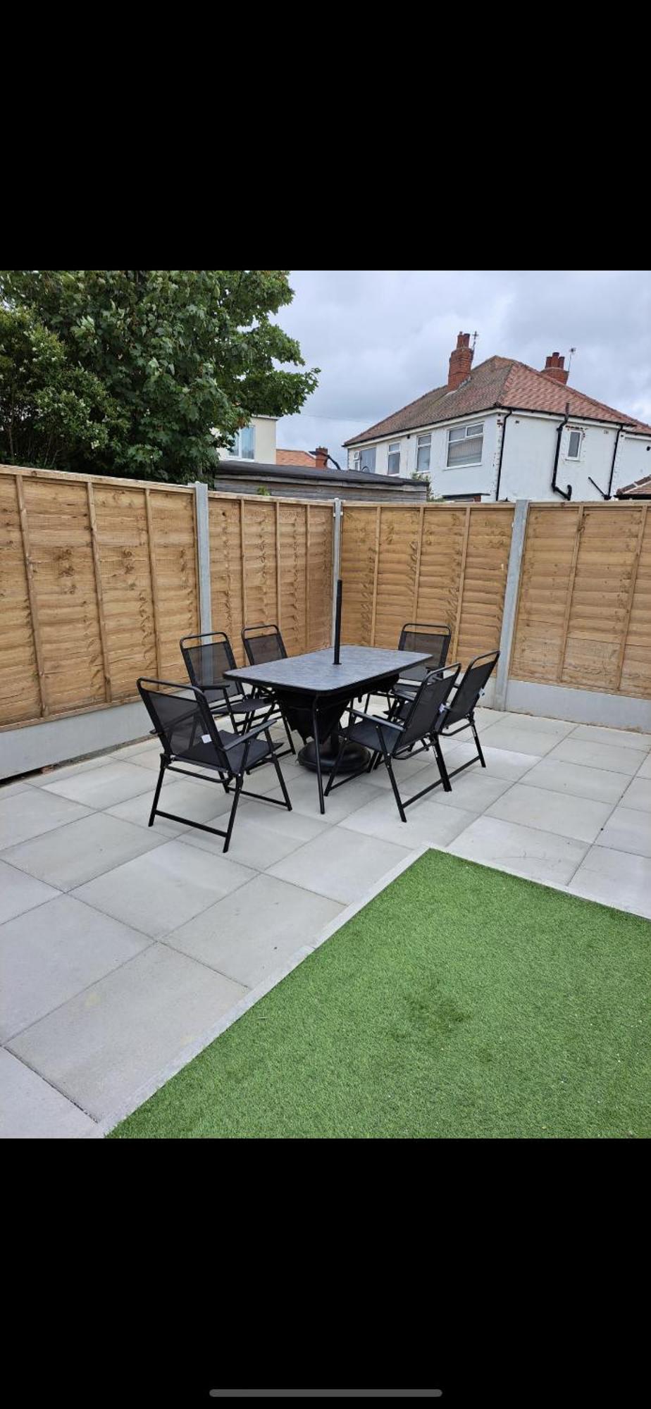 Wave Stays - Ground Floor Apartment - Outside Seating Area Cleveleys Esterno foto